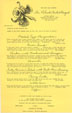 1978 Black Orchid Banquet Menu